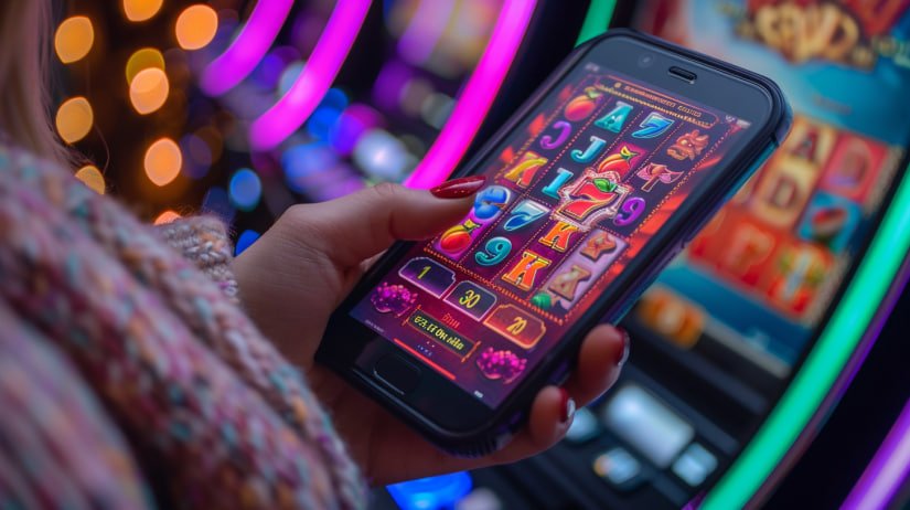 Trò chơi game slot đa dạng tại tt888 với người chơi thao tác trên thiết bị